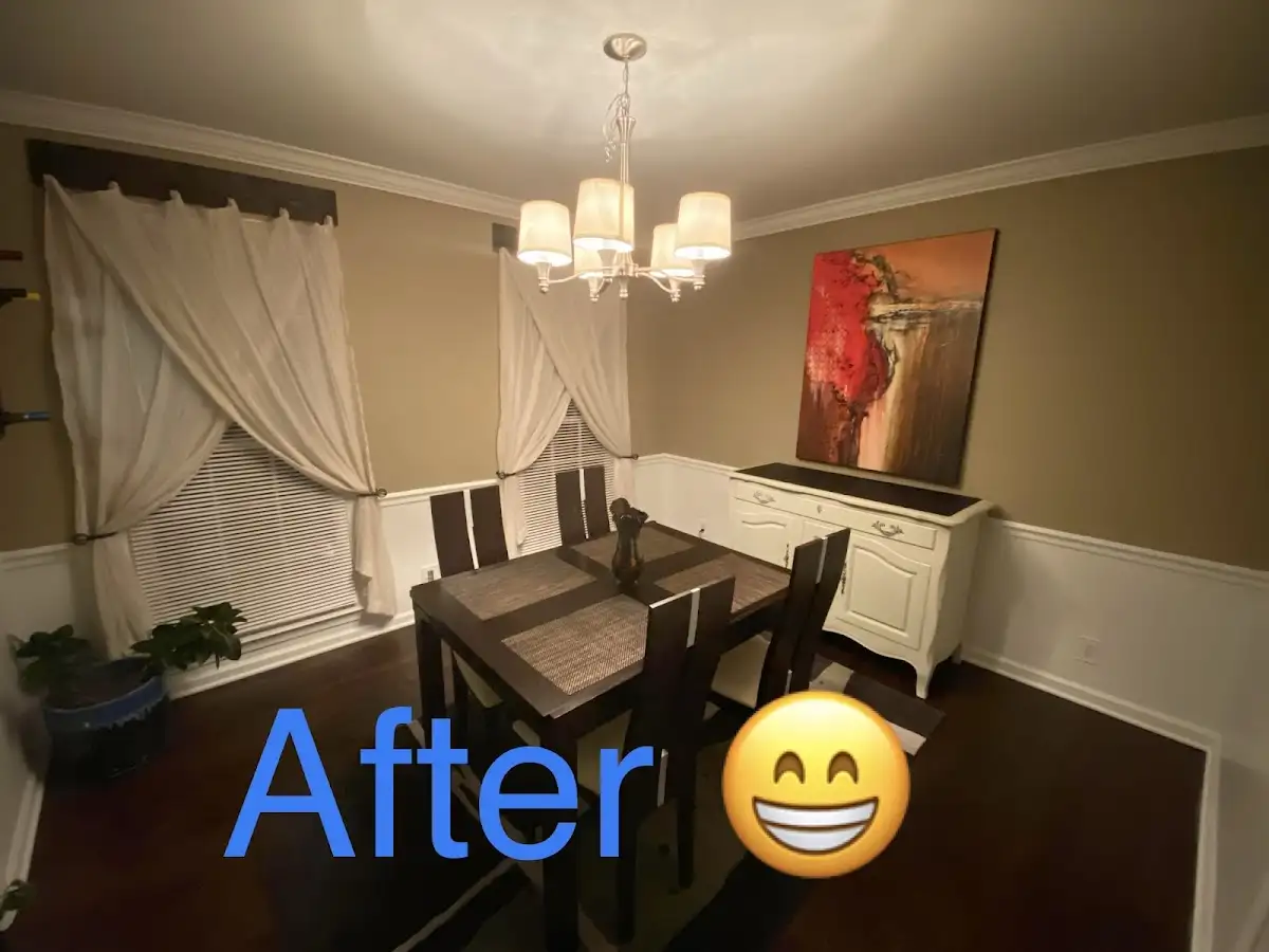 Professional dining room restoration after water damage in Mission Bend
